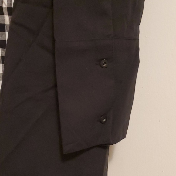 Black and white asymmetrical pattern dress - Picture 3 of 4